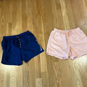 Two Like New Nike shorts